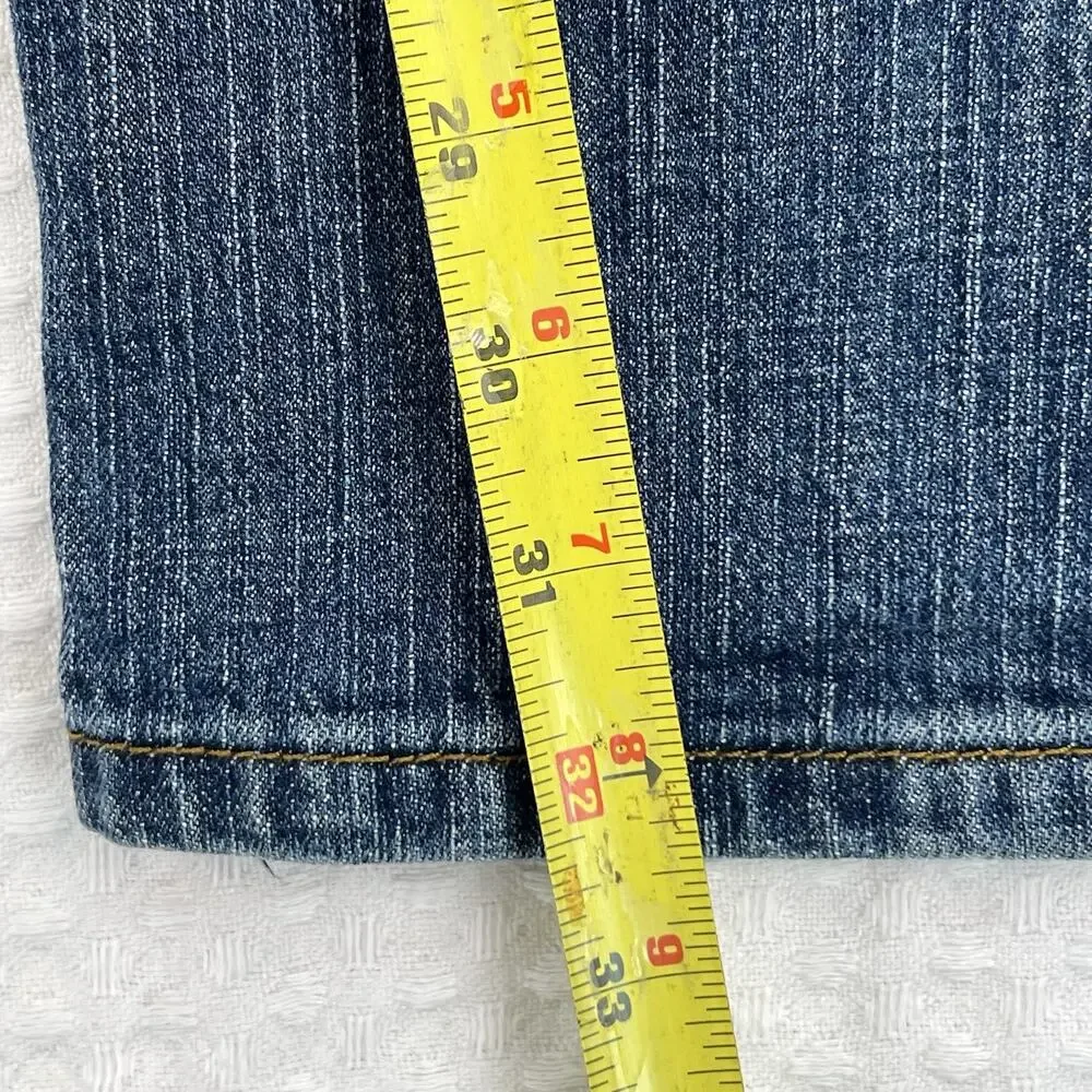 Wrangler Retro Slim Straight Jeans Men’s 38x32 Blue Denim pants Cowboy Western